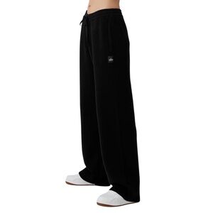Alo Yoga Scholar Straight Leg Sweatpant Black L